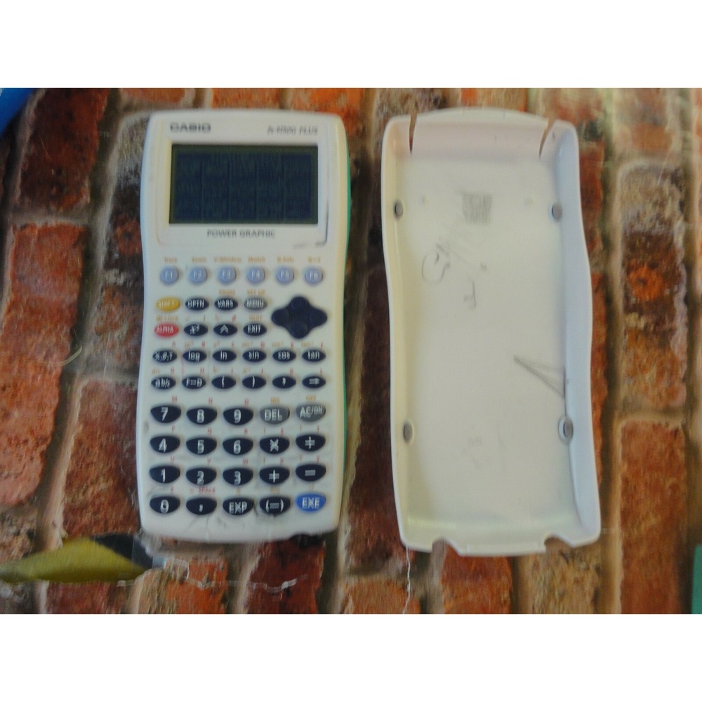 Casio power graphic fx-9750G plus graphing grahic scientific calculator